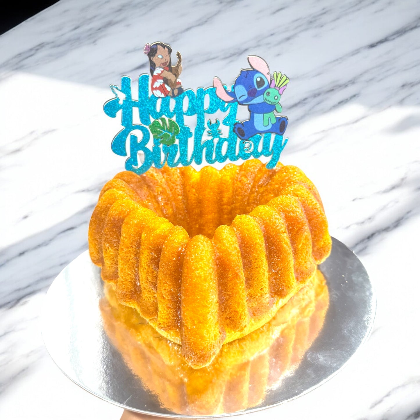 Heart-Shaped Rum Bundt Cake