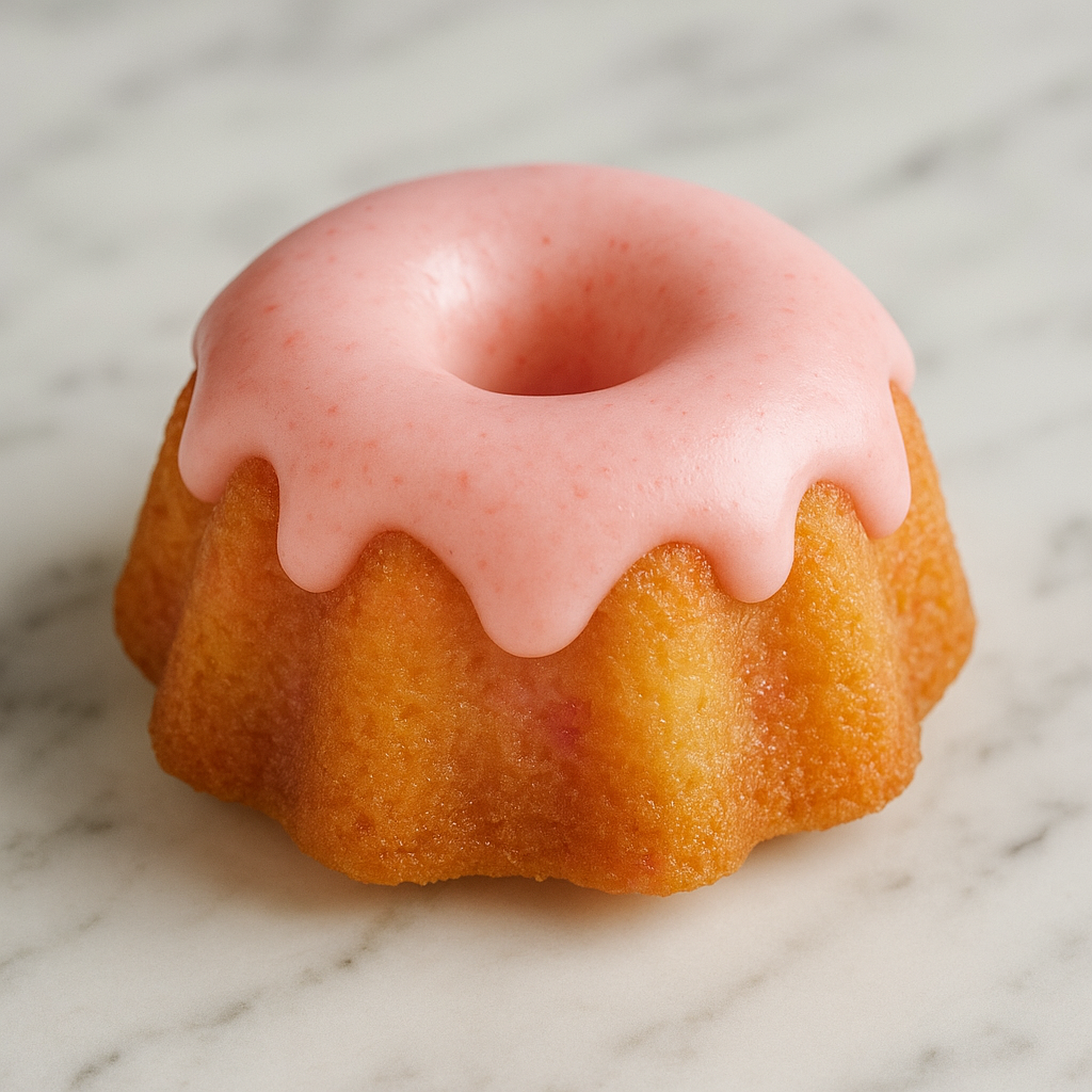 Strawberries & Cream Bundtini