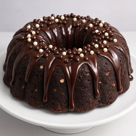 Triple Chocolate Crunch Bundt
