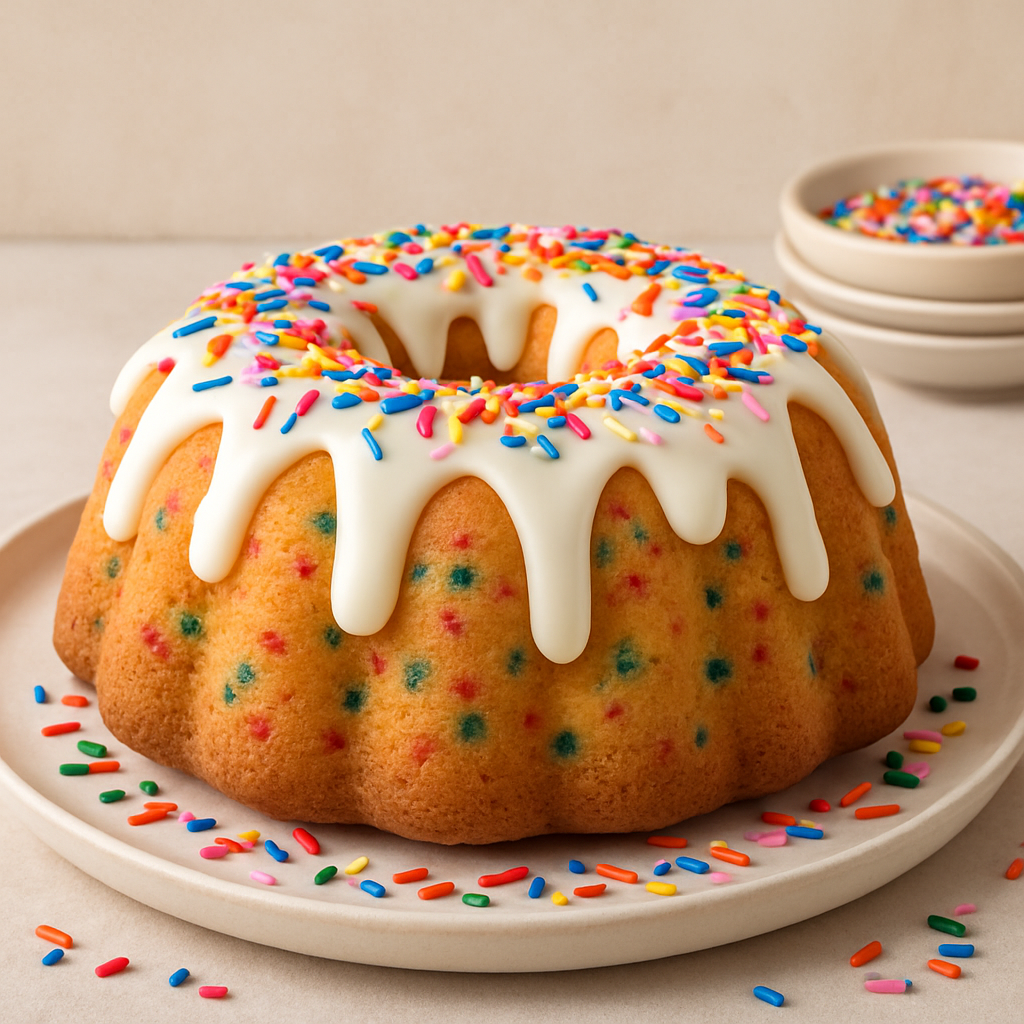 Funfetti Birthday Cake Bundt