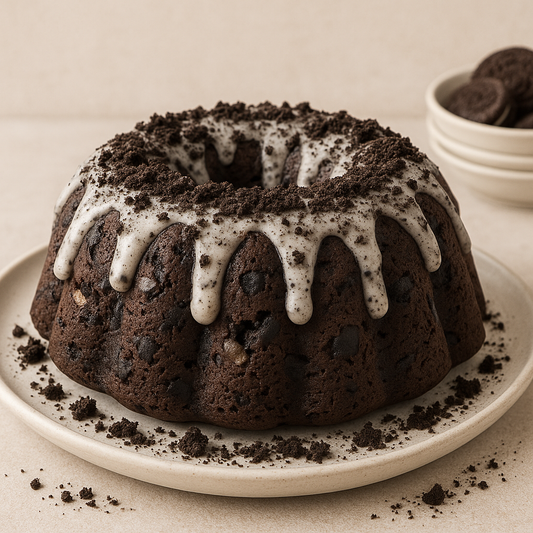 Oreo Chocolate Fudge Bundt