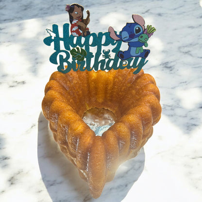 Heart-Shaped Rum Bundt Cake